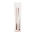 White 8" Zipper Pack - Rose Gold 2 Zipper Pack Alternative View #1