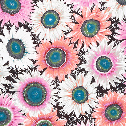 Kaffe Fassett Collective - February 2023 - Van Gogh Black Yardage