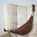 Sallie Tomato Ferris Fanny Pack Kit - Brown Lite Faux Leather Primary Image