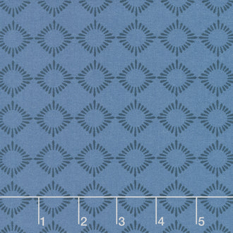 American Beauty - Burst Navy Yardage
