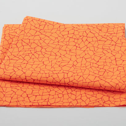 Quilter's Coordinates - Terazzo Orange One Yard Cut