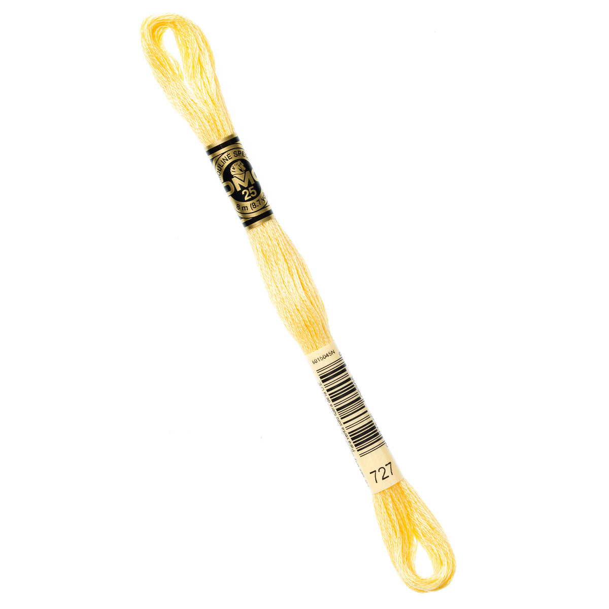 DMC Embroidery Floss - 727 Very Light Topaz