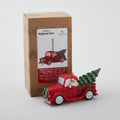 Jim Shore Heartwood Creek Santa Plaid Truck Ornament Alternative View #1