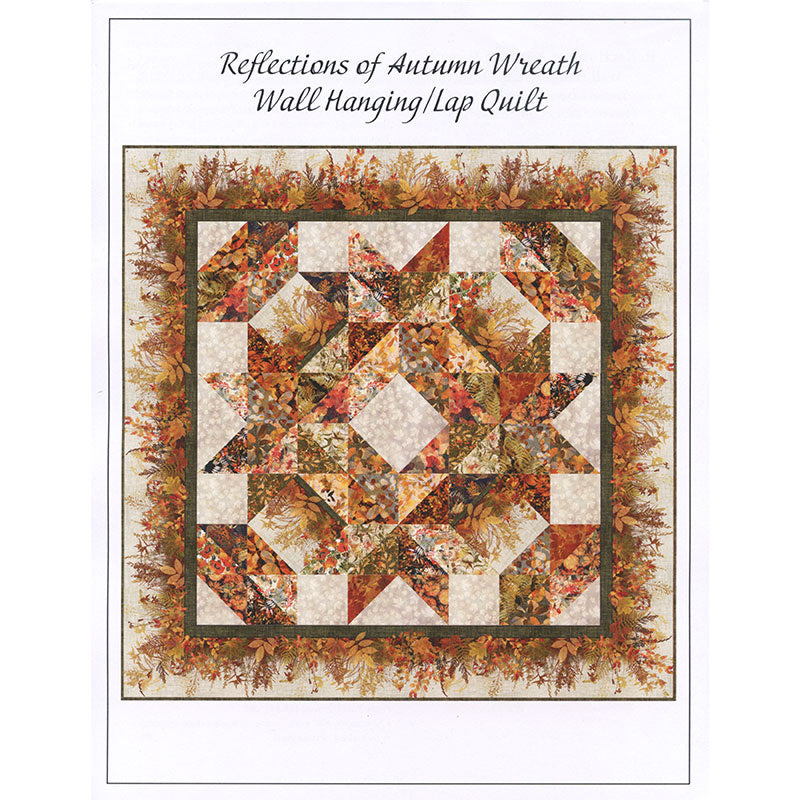 Reflections of Autumn Wreath Wall Hanging Pattern Primary Image