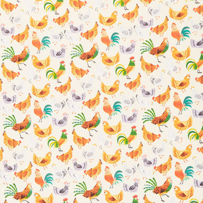Dale Farm - Chickens Cream Yardage