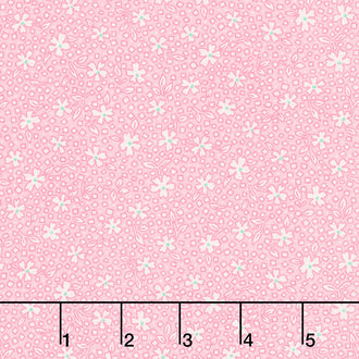 Darlene's Favorites - Flowers Baby Pink Yardage