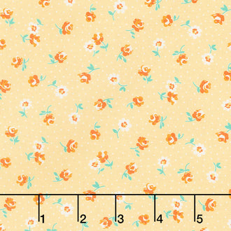 Darlene's Favorites - Flowers Yellow Yardage