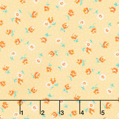 Darlene's Favorites - Flowers Yellow Yardage