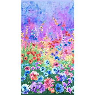 Day Dreaming - Floral Multi Digitally Printed Panel