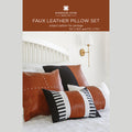 Faux Leather Pillow Set Pattern by Missouri Star