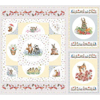 Bramble Patch Multi Minky Panel