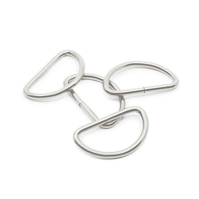 D-Rings - 1-1/2" Nickel