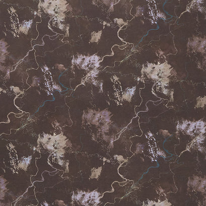 Earth Views - Landscape Mahogany Yardage