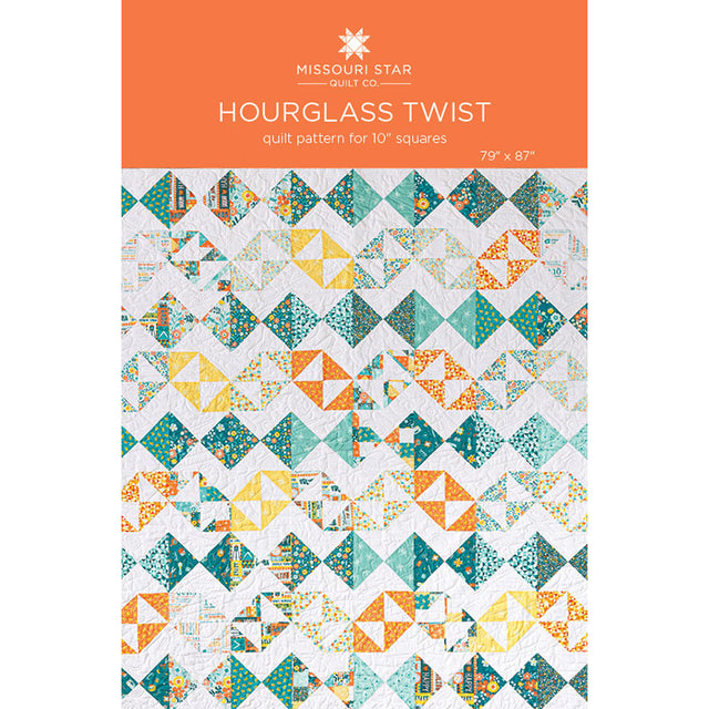 Hourglass Twist Quilt Pattern by Missouri Star Primary Image