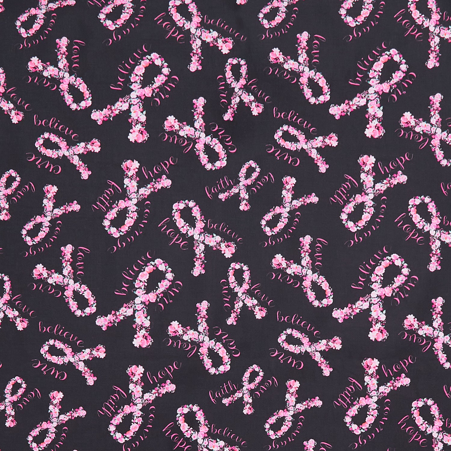 Loss of A Female Loved One Awareness Ribbons (Black/Pink) - Pack of 10 -  Celebrate Prints