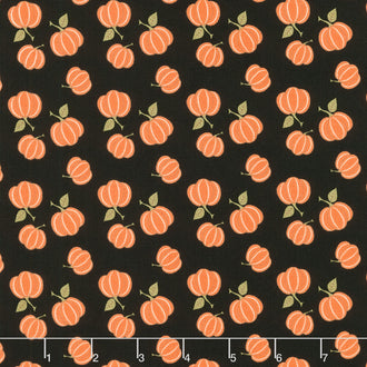 Awesome Autumn - Pumpkins Raisin Yardage