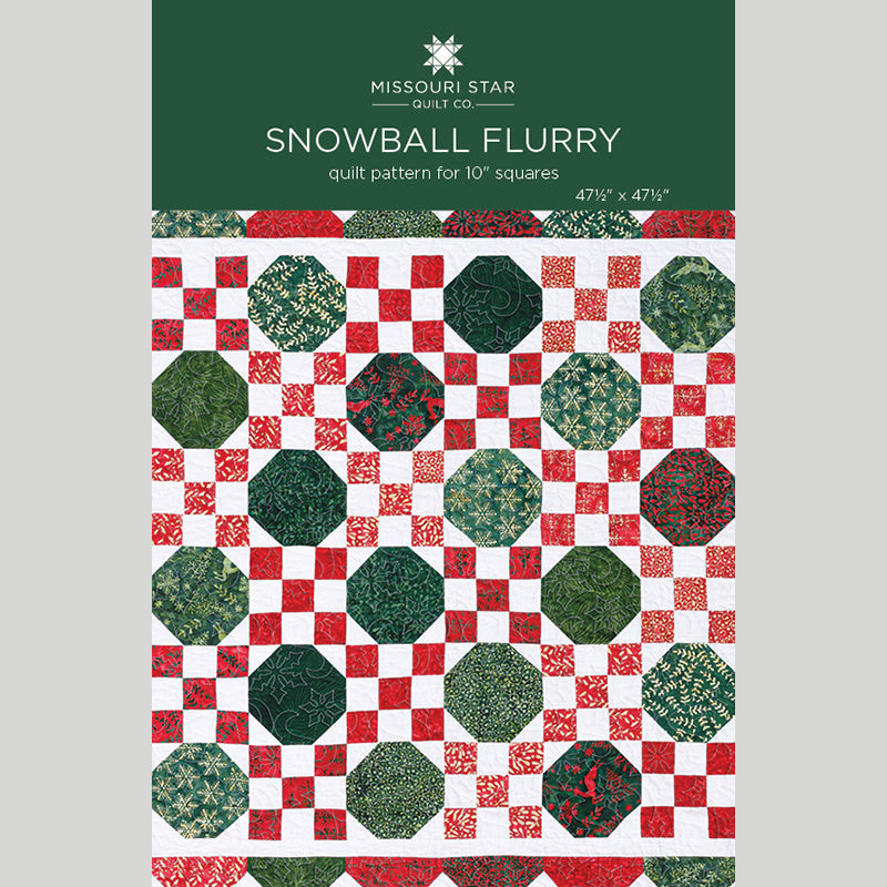 Snowball Flurry Quilt Pattern by Missouri Star
