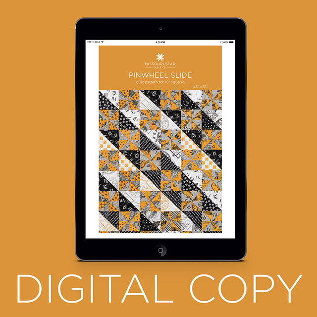 Digital Download - Pinwheel Slide Quilt Pattern by Missouri Star Primary Image