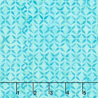 Savannah Batiks - Petal Aquamarine Yardage