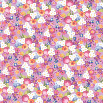 Floralicious - Flowers Lilac Yardage