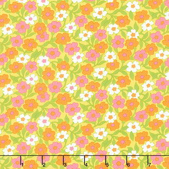 Flower Power - Mellow Meadow Citrine Yardage