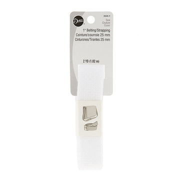 1" Polypro Purse Strapping - White Primary Image