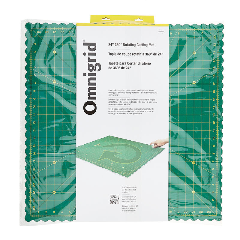 Omnigrid® 360 Rotating Cutting Mat 24" Square