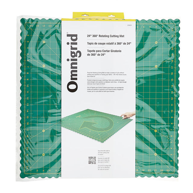 Omnigrid® 360 Rotating Cutting Mat 24" Square