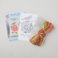 Songbird Garden Crewel Embroidery Pillow Kit Alternative View #1
