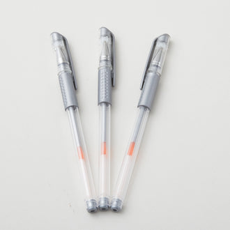 Silver Leather Marking Pen 3pk
