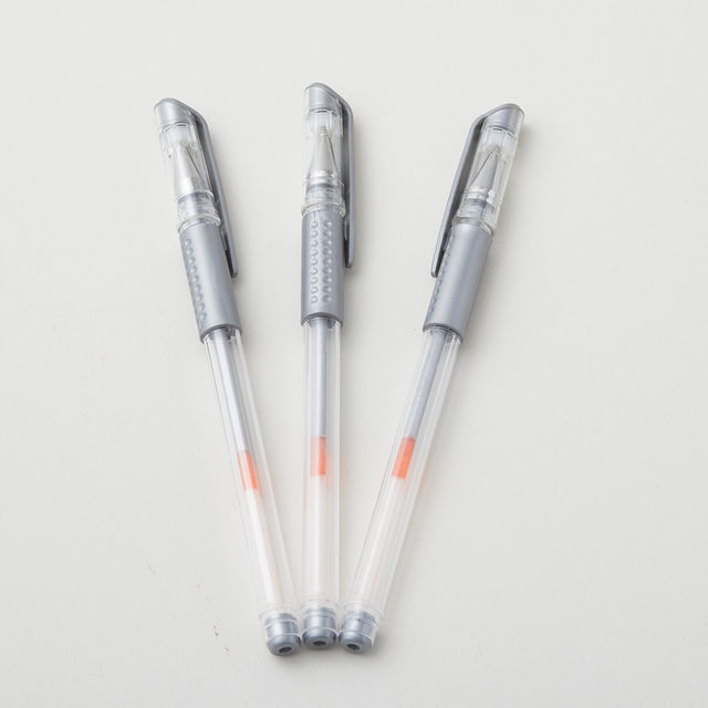 Silver Leather Marking Pen 3pk