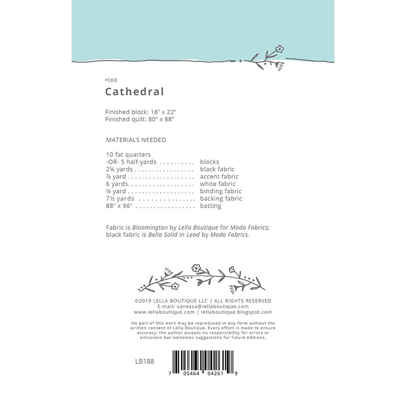 Digital Download - Cathedral Pattern