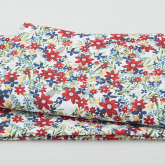Hometown America - Flowers White 2 Yard Cut