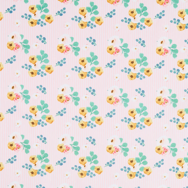 Spring Gardens - Bouquets Pink Yardage Primary Image
