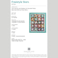 Digital Download - Freestyle Stars Quilt Pattern by Missouri Star