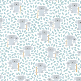 Wild One Flannel - Koality Time White Yardage