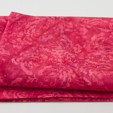 Wildflower Batiks - Butterfly-Red Cranberry 2 Yard Cut Primary Image