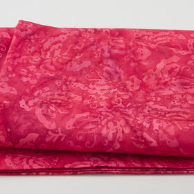 Wildflower Batiks - Butterfly-Red Cranberry 2 Yard Cut Primary Image