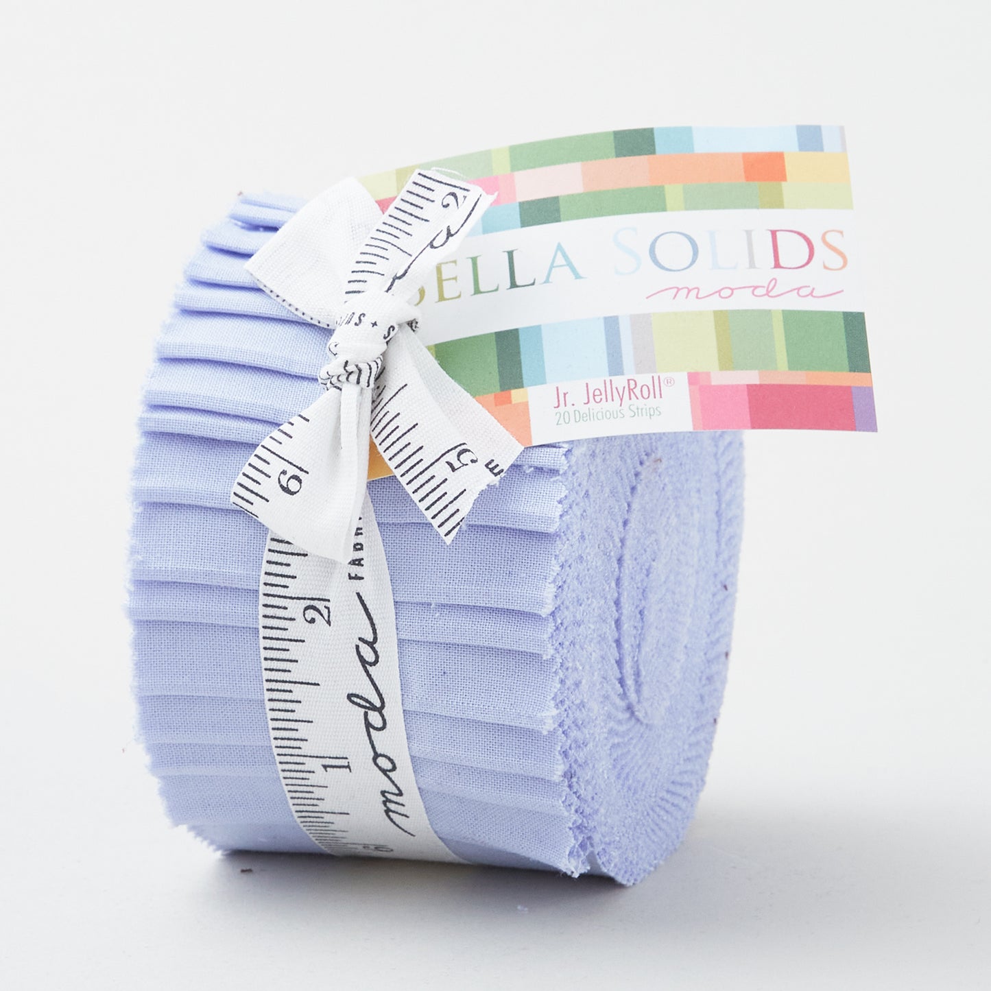 Bella Solids Baby Blue Junior Jelly Roll Primary Image