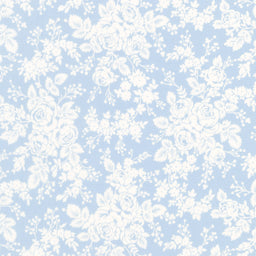 Blueberry Delight (Moda) - Blueberry Floral Sky Yardage Primary Image