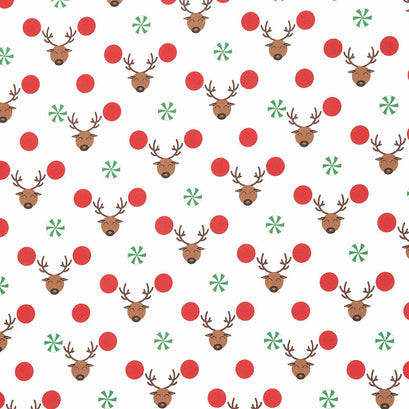 Reindeer Games - Reindeer Winter White Yardage
