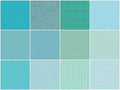 Handpicked Produce Bright Basics Cool Waters 5" Stackers 24 pcs. Alternative View #2