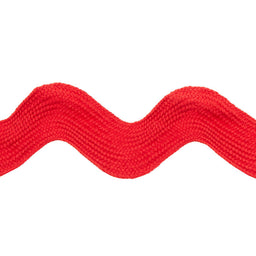 Red Jumbo Ric Rac (1 3/8" Poly) Primary Image