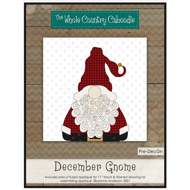 December Gnome Precut Fused Appliqué Pack Primary Image