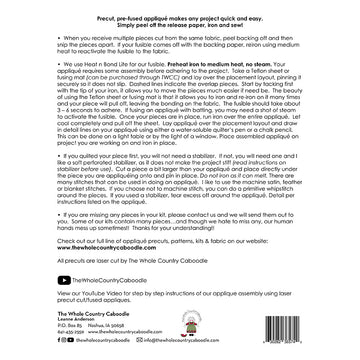 December Gnome Precut Fused Appliqué Pack Alternative View #2