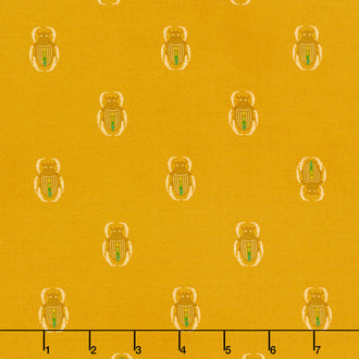 Sun Print 2023 - Scarab Citrine Yardage