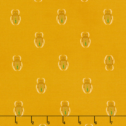 Sun Print 2023 - Scarab Citrine Yardage