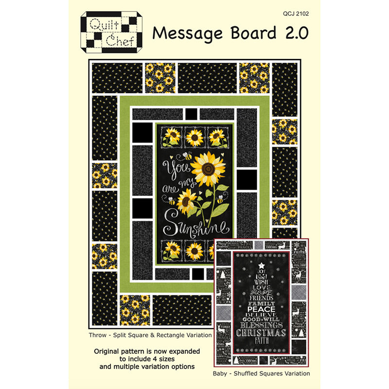 Message Board 2.0 Quilt Pattern-Quilt Patterns-Missouri Star Quilt Company