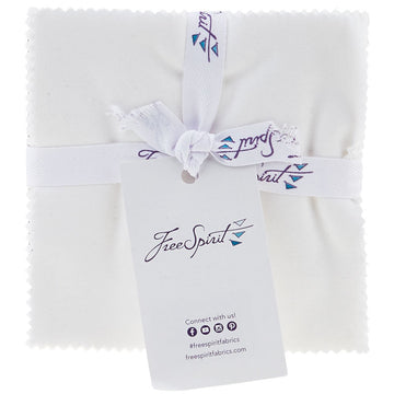 Designer Essential Solids Arctic White Charm Pack