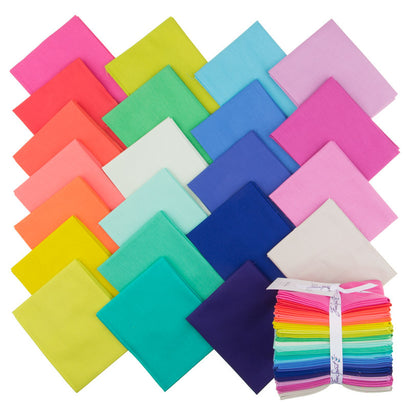 Designer Essential Solids Fat Quarter Bundle